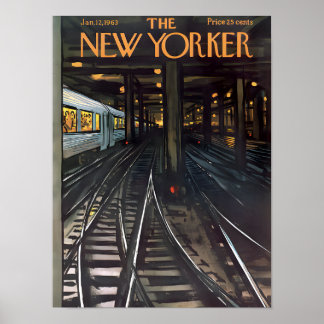 New Yorker, 12. Januar 1963 Poster
