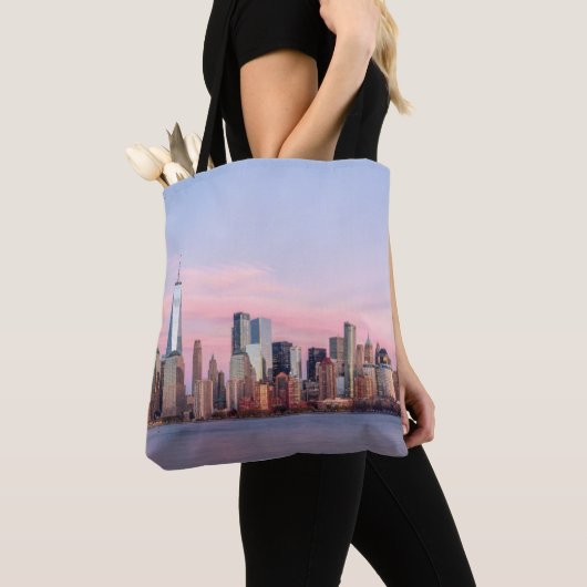 New Yorker Abend Skyline Tasche (Von Nahem)