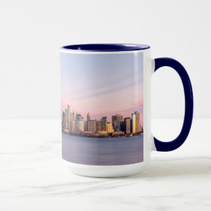 New Yorker Abend Skyline Tasse