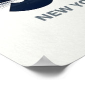 New Yorker Arbeiter bei der Arbeit Poster (Ecke)