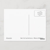 New Yorker Architektur Postkarte (Rückseite)