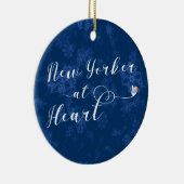 New Yorker at Heart Holiday Decoration, NYC Keramik Ornament (Rechts)
