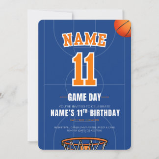 New Yorker Basketball-Geburtstagsfeier-Einladung | Einladung