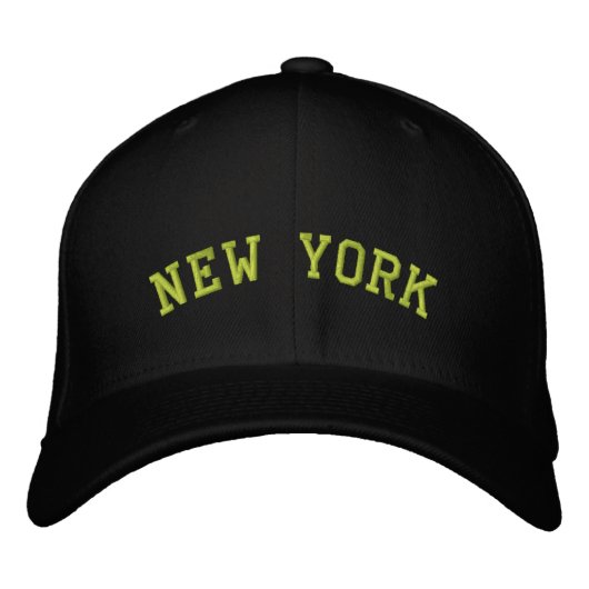 New Yorker bestickte Mütze Baseballkappe (Vorderseite)