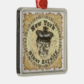 New Yorker Biker Ornament Aus Metall (Rechts)