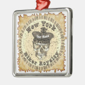 New Yorker Biker Ornament Aus Metall (Links)