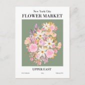 New Yorker Blume Market, Ost-Postkarte Postkarte (Vorderseite)