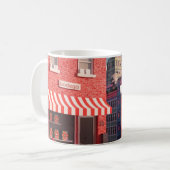 New Yorker Bodega-Taxi-Illustrationsposter Kaffeetasse (Vorderseite Links)