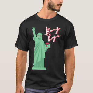 New Yorker Boy Bye Andy Gov Cooler Kaffee T-Shirt