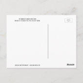 New Yorker Brooklyn Bridge, Postcard Postkarte (Rückseite)