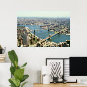 New Yorker Brücken Poster (Heimbüro)