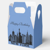 New Yorker City Silhouette Geschenkschachtel (Geöffnet)