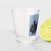 New Yorker City Silhouette Schnapsglas (Links)