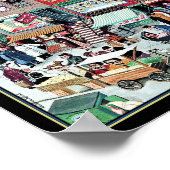 New Yorker Cover of Daily Life in New York Poster (Ecke)