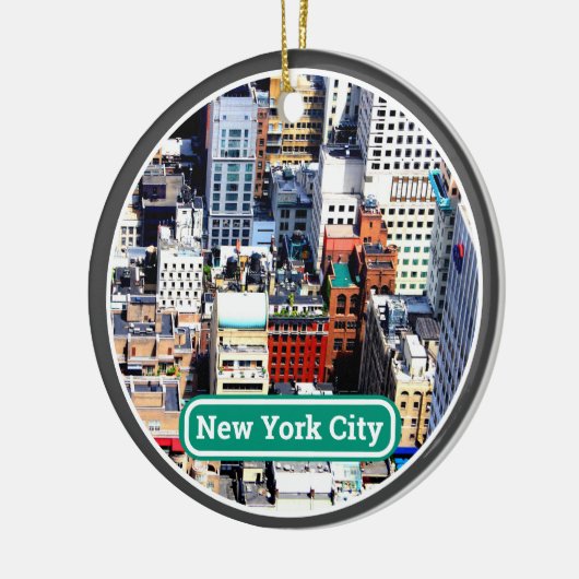 New Yorker Dekorationsgegenstand Ornament (Links)
