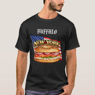 New Yorker dunkles Herren T-Shirt