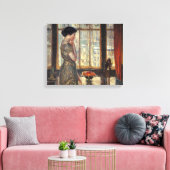 New Yorker Fenster im Winter (von Childe Hassam) Leinwanddruck (Insitu (Wohnzimmer))