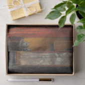 New Yorker Fenster im Winter (von Childe Hassam) Seidenpapier (Geschenk)