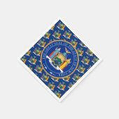 New Yorker Flag & Seal, New York Serviette (Ecke)