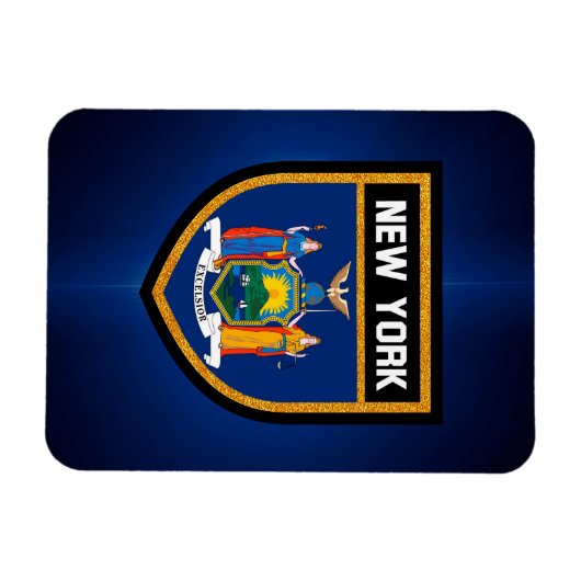 New Yorker Flagge Magnet (Horizontal)