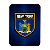 New Yorker Flagge Magnet (Vertikal)