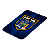 New Yorker Flagge Magnet (Linke Seite)
