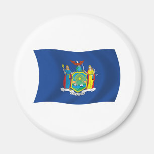 New Yorker Flaggenmagnet Magnet