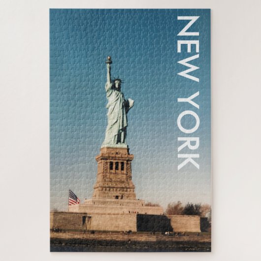 New Yorker Freiheitsdame Puzzle (Vertikal)