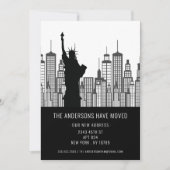 New Yorker Freiheitsstatue Einladung (Vorderseite)