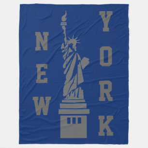 New Yorker Freiheitsstatue Fleecedecke