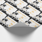 New Yorker Freiheitsstatue Geschenkpapier (Ecke)