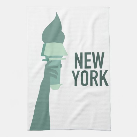 New Yorker Freiheitsstatue Geschirrtuch (Vertikal)