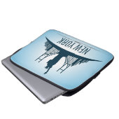 New Yorker Freiheitsstatue Laptopschutzhülle (Vorne Knopf)