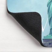 New Yorker Freiheitsstatue Mousepad (Ecke)