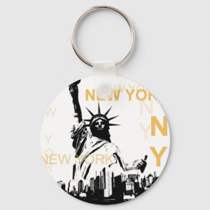 New Yorker Freiheitsstatue Schlüsselanhänger