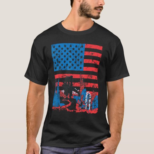 New Yorker Freiheitsstatue T-Shirt (Vorderseite)