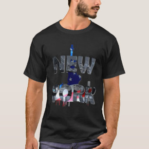 New Yorker Freiheitsstatue USA Männer Frauen Kinde T-Shirt