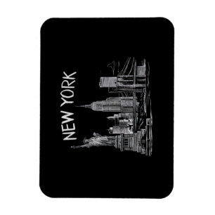 New Yorker Geschenke für Männer Frauen NY Stadt Vi Magnet