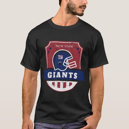 New Yorker Giganten, NY Giants Football T-Shirt (Vorderseite)