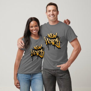 New Yorker Graffiti-Straße T-Shirt
