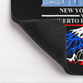 New Yorker Half Puerto Rican New York City Puerto Mousepad (Ecke)