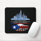 New Yorker Half Puerto Rican New York City Puerto Mousepad (Mit Mouse)