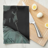 New Yorker Handtuchstatue "Liberty NYC" Teetücher Küchentuch (Viertel Falte)