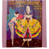New Yorker Hippodrome-Programm 1920 Duschvorhang (Vorderseite)