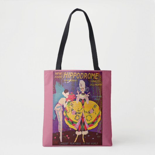 New Yorker Hippodrome-Programm 1920 Tasche (Vorderseite)