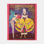 New Yorker Hippodrome-Programm der 1920er-Jahre mi Fleecedecke (Vorderseite)