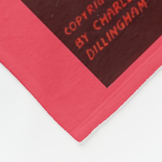 New Yorker Hippodrome-Programm der 1920er-Jahre mi Fleecedecke (Ecke)