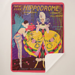 New Yorker Hippodrome-Programm der 1920er-Jahre mi Sherpadecke
