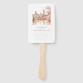 New Yorker Hochzeit in Urlaubsort Fächer (Vorderseite)