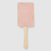 New Yorker Hochzeit in Urlaubsort Fächer (Rückseite)